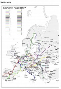 TEN STAC SCENARIOS, TRAFFIC FORECASTS AND ANALYSIS OF CORRIDORS ON THE TRANS-EUROPEAN NETWORK, 2004