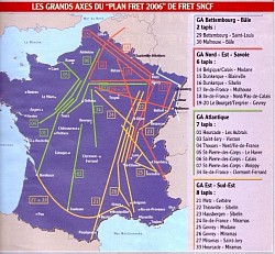 Plan fret 2006 (source SNCF)